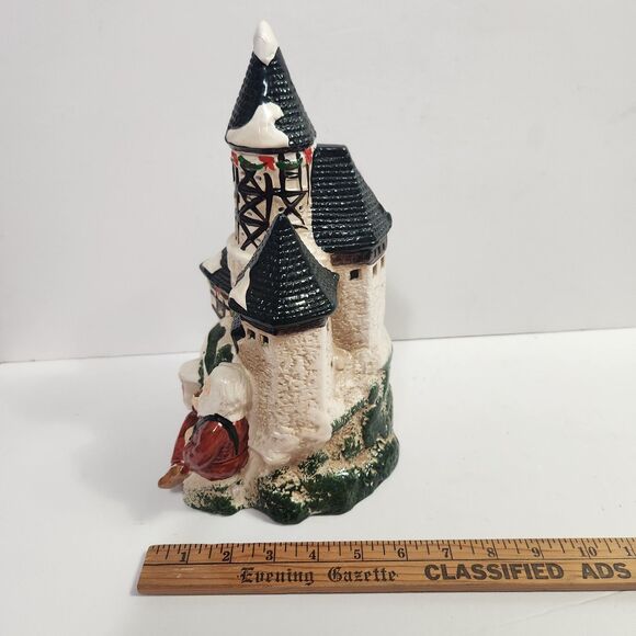 Brinn's "SANTA'S CASTLE" Ceramic Christmas Village 1987 NICE! - Picture 5 of 13